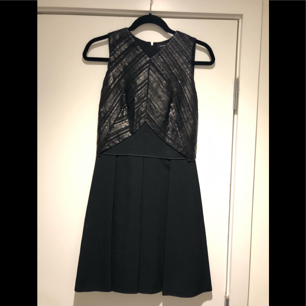 Proenza Schouler Black Dress